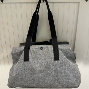 Lululemon Gym Bag- grey and black